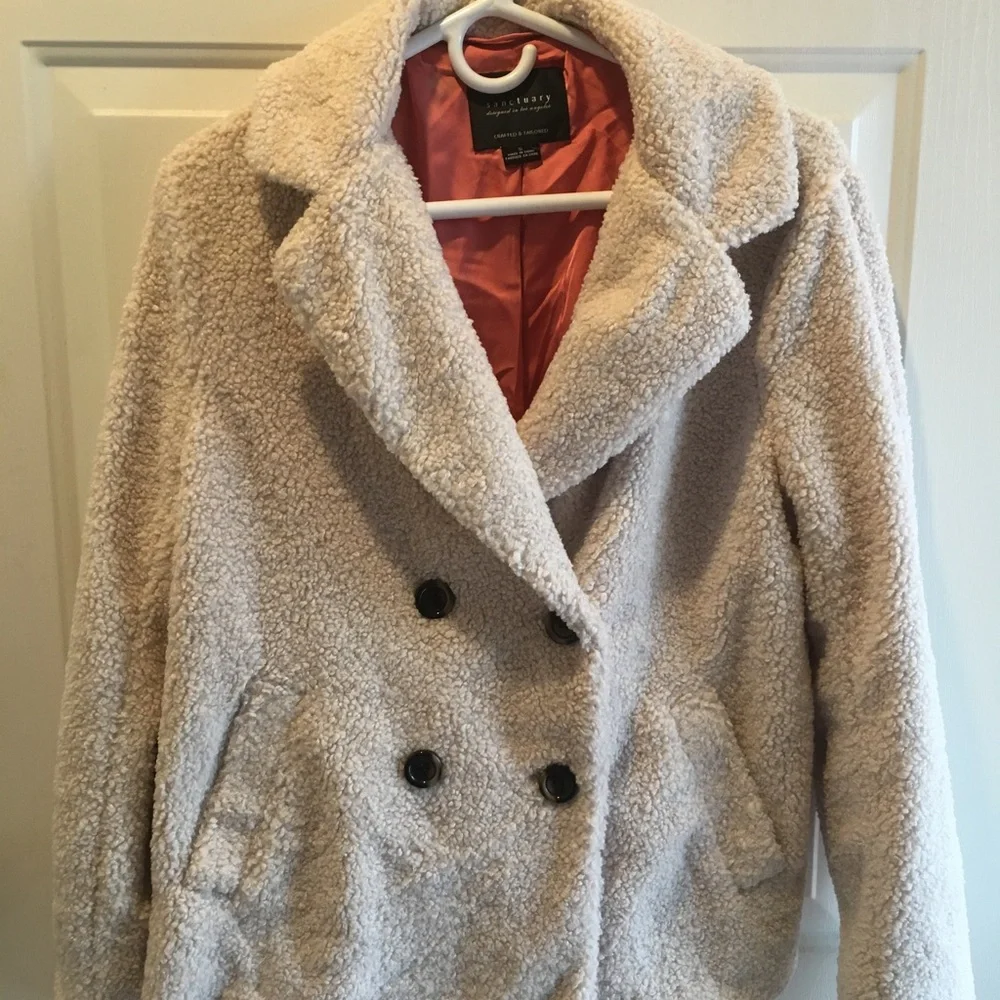 New Women’s Sanctuary Fleece Jacket Size Small Super Soft & Warm